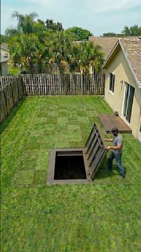 I Built a Secret Underground Gaming Room in My Backyard