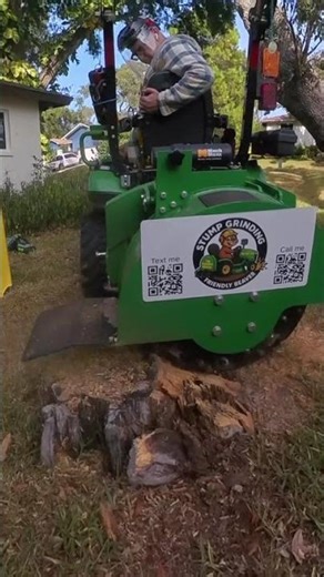 Stump Gone in Seconds | John Deere 1025R + MechMaxx SG24 PTO Grinder