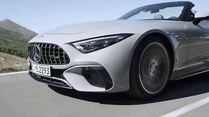 2022 Mercedes-Benz AMG SL 55 Driving Footage