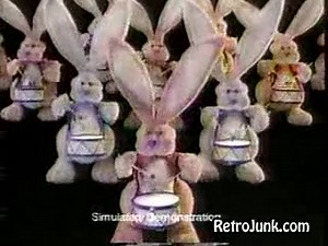The First Energizer Bunny Ad from 1988 | Commercial | Retro Junk