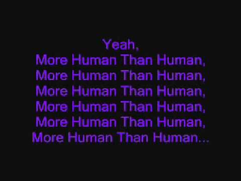 White Zombie More Human Than Human(With Lyrics).wmv