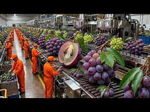 Inside the Factory: From Fresh Grapes to Dried Grape (Full Process)