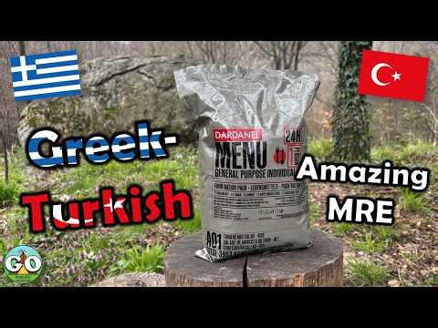 Greek/Turkish 24h MRE (2024) - Menu A01 - This is REALLY Good!