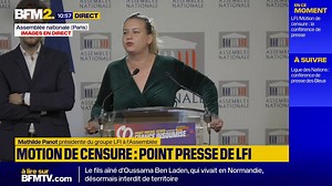 Mathilde Panot (LFI): "Nous n'acceptons pas que monsieur Netanyahu puisse parler de la sorte au Président de la République française"