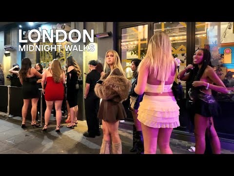 🚶‍♂️ Central London Midnight Walk Tour | Soho → Piccadilly Circus → Chinatown | 4K HDR 60FPS