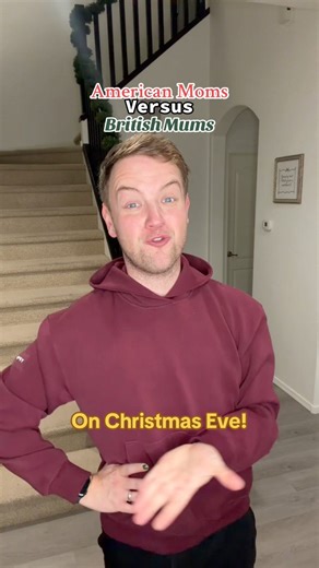 American Moms Versus British Mums On Christmas Eve! #british #america #ukvsusa #christmas #christmaseve #funnyreels | Mrthomasenglish
