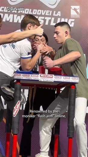 He is the world's fastest arm wrestler 😱 | GreatestHighlights