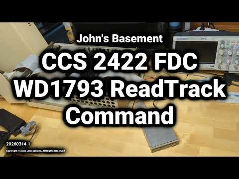 California Computer Systems 2422 FDC Card - WD1793 ReadTrack Command