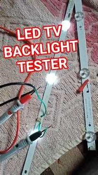 led tv backlight tester backlight tester tled tv #ledpanelrepair #repair