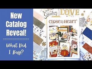 New Scrapbooking & Cardmaking Catalog Reveal / My Must Haves