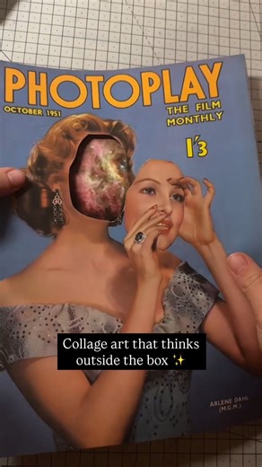 Maya Land doesn’t just cut and paste, she crafts entire alternate realities from paper. Her handmade collages reimagine scale, meaning, and space, blending found imagery into whimsical, surreal landscapes that feel like dreams you can hold. Each piece is a reminder that creativity isn’t about tools, it’s about vision. Artist: @artisticsideoflife_ #collageart #handmadecollage #surrealism | Art Storefronts