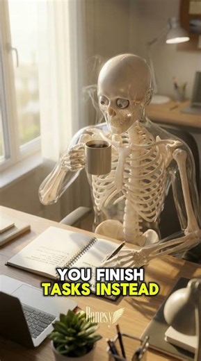 What happens when you wake up early for 30 days 💀🌅 - Skeleton AI Trend