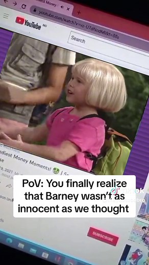Took me a minute 😳…im joking #nickelodeon #barney #childhood #cap #fact #funfact #comedy #funny #adulthumor