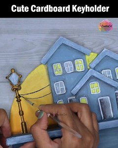 Cute Cardboard KeyHolder Music by Epidemic sounds | CreativeCat