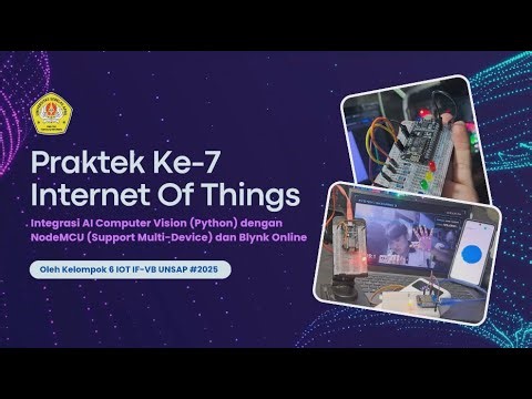 Praktek Ke-7 IOT FTI UNSAP | By Team (6) IF-VB | Ai Computer Vision (Python) Gesture Control System