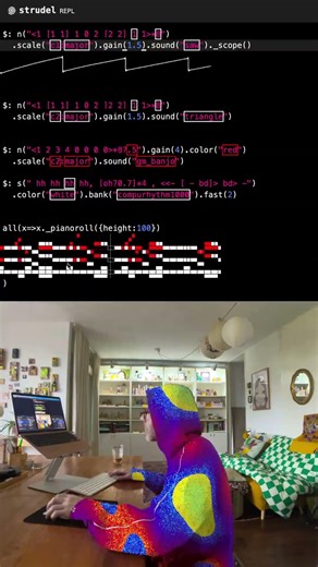 Sonic Hoodie 3 #hydra #obs #coding #strudel #javascript