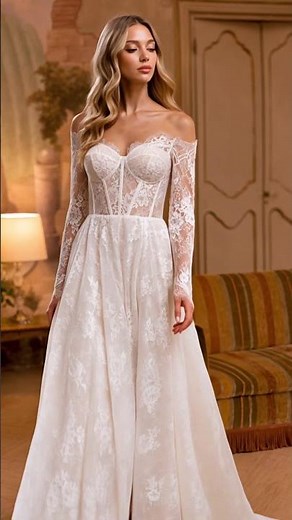 Robe de mariée Démétria 💎 Collection Bohème Évasée par Émie Saint-Germain