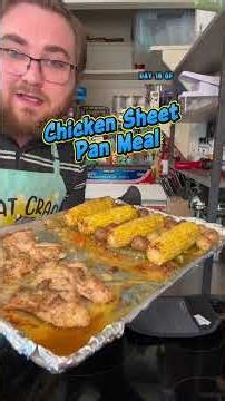 Easy Chicken Sheet Pan Dinner | One-Pan Chicken and Veggies Recipe #ChickenSheetPanMeal