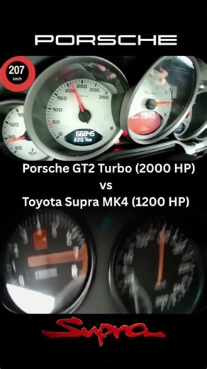 Porsche GT2 Turbo vs Toyota Supra MK4 #automobile #tuningskyline #fast #cars #sportscar #dragrace