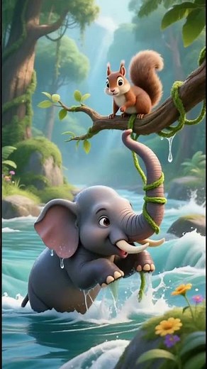 Hathi ka Bchcha aur Gilhari | cartoons