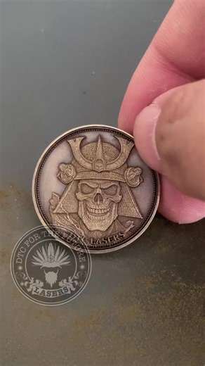 Laser Engraved Brass Coin: Custom Designs for Everyone