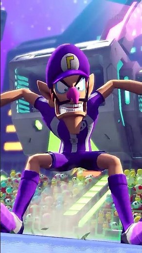 Mario Strikers Battle League - All Waluigi Animations