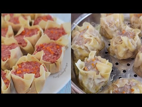 Let's make SIOMAI! | Easy Recipe | Easy Wrapping Technique