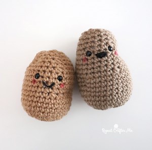 Small Potatoes Crochet Pattern - Repeat Crafter Me