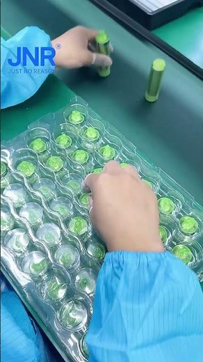 How is the JNR CrystalGlow Made? 🔮 Inside a High-Tech Vape Factory! #Shorts