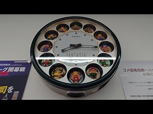 [からくり時計]コンビニにRE540M！？SEIKOからくり時計(♪花のワルツ♫)