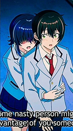 Umi hug Maehara 🥰I Made Friends with the Second Prettiest Girl in My Class Ep 4 #umi #asanagi #amami
