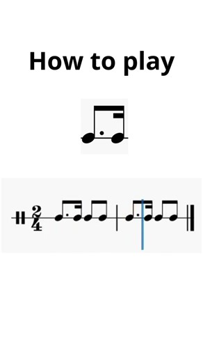 Learn how to play this easily #music #musictheory #tutorial #rhythm