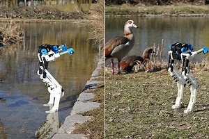 Max Planck Institute's BirdBot Needs Fewer Motors, Could be Scaled to Large T-Rex Size