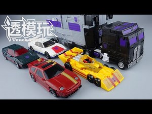 【SwiftTransform】Five Combine! MENASOR! DECEPTICON STUNTICONS LEGACY SERIES G1 COMBINER 透模玩速变合体 变形金刚