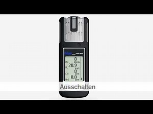 Dräger X-am 2500 -- Bedienung