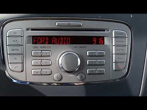 Comment entrer le code radio sur une Ford Focus