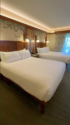 Disney’s Grand Californian Hotel & Spa - Room 4345 - 2 Queen Woods-Courtyard View Room