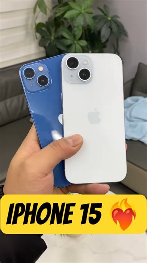 iPhone 15 ❤‍🔥❤💙 #shorts #ytshorts