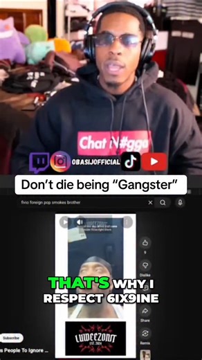 FR33 M👁ND (333) on Instagram: "Learn from the past… #6ix9ine #musicindustry #fame #security #fypシ"