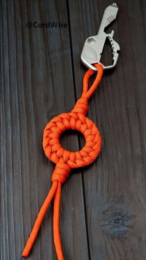 Multi - Tool paracord keychain #shorts