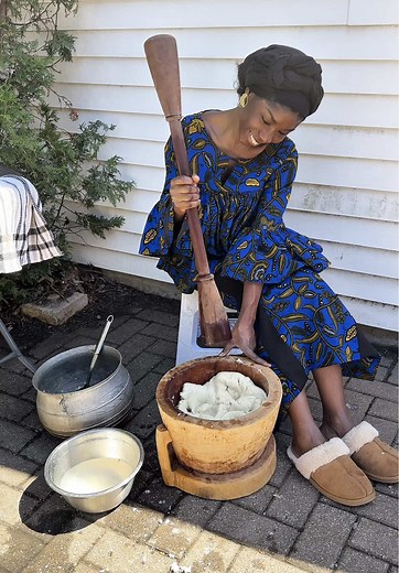 Découvrez le foufou, plat traditionnel ghanais