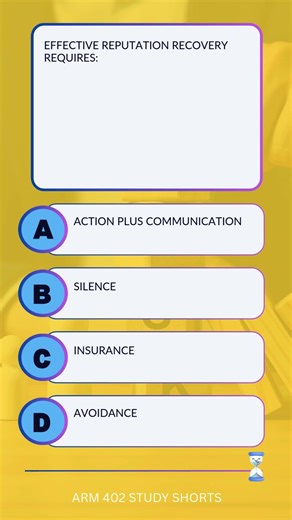 Reputation Recovery 1