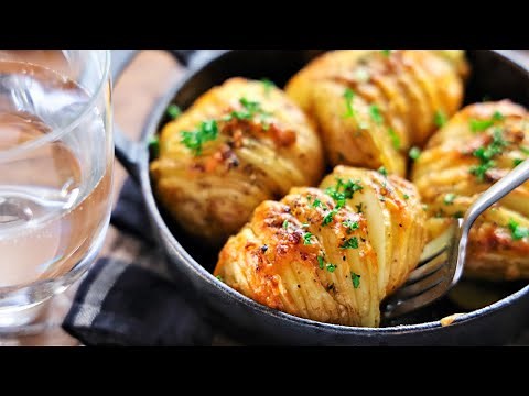 Hasselback Potatoes Made with New Potatoes [Easy, Time-Saving, and Economical Snack] Mizuki
