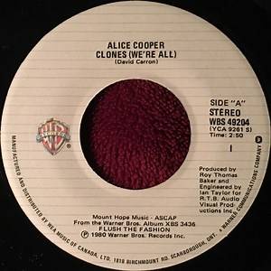 Alice Cooper - Clones (We're All) / Model Citizen