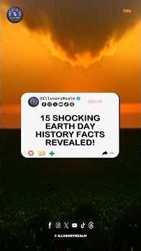 🌍 15 Shocking Earth Day History Facts Revealed!