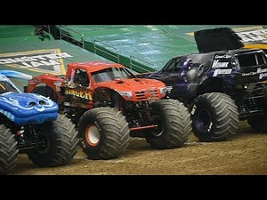 Behind the Scenes: Monster Jam rehearsal in Syracuse, NY