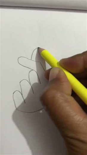 how to make hand with korean heart 🫰#drawingideas #ihavethisthingwithplants #refrence