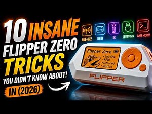 🔥10 Insane Flipper Zero Tricks You Didn't Know About in (2026)!#flipperzero #cybersecurity