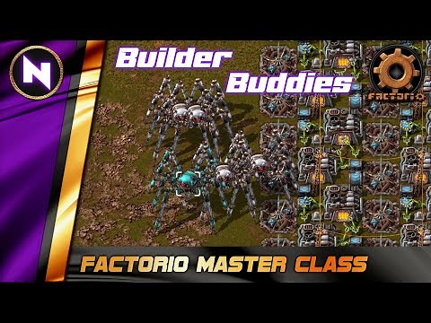 SPIDERTRON Builder Army | Factorio Tutorial/Guide/How-to