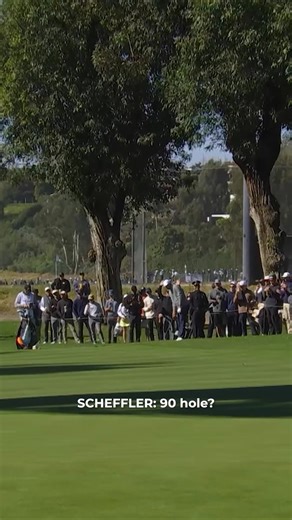 "95?" ... "I'd go 92." This better decision from Scottie Scheffler's caddie Ted Scott secured the birdie. | PGA TOUR